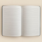 Carnet en velours noir - 80 pages - Carpe Diem