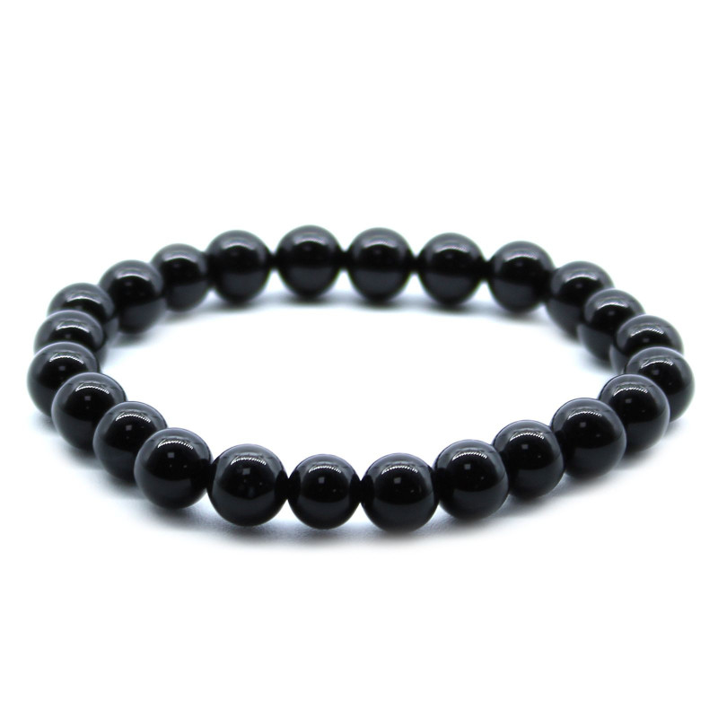 Bracelet de pouvoir - Agate noire