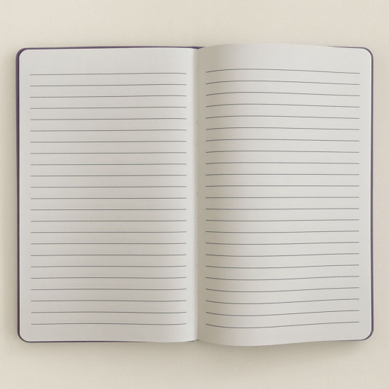 Carnet en velours lavande - 80 pages - Crois en toi