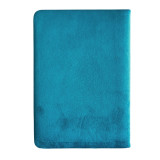 Carnet en velours bleu clair - 80 pages - Embrassez le voyage