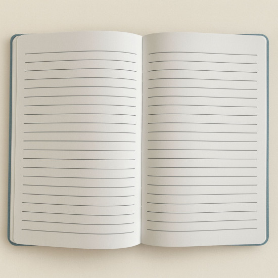 Carnet en velours bleu foncé - 80 pages - Stay Wild Moon Child