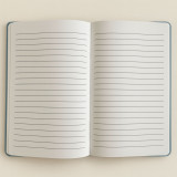 Carnet en velours bleu foncé - 80 pages - Stay Wild Moon Child