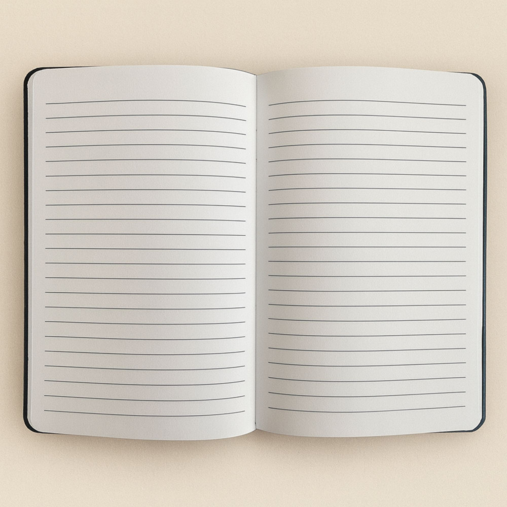 Carnet en velours vert foncé - 80 pages - Faites-le arriver