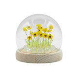 Dôme de jardin lumineux à fleurs - 20 tournesols - LED USB