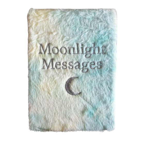 Carnet de rêves souple - 80 pages - Messages au clair de lune