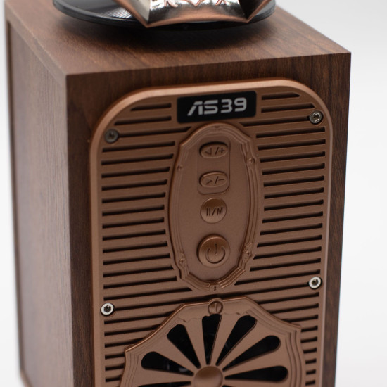 Haut-parleur gramophone rétro (très puissant) - Bluetooth - 8 watts