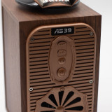 Haut-parleur gramophone rétro (très puissant) - Bluetooth - 8 watts
