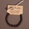Bracelet de pouvoir - Grenat sanguin
