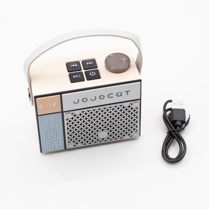 Enceinte radio rétro - Jojocut C10