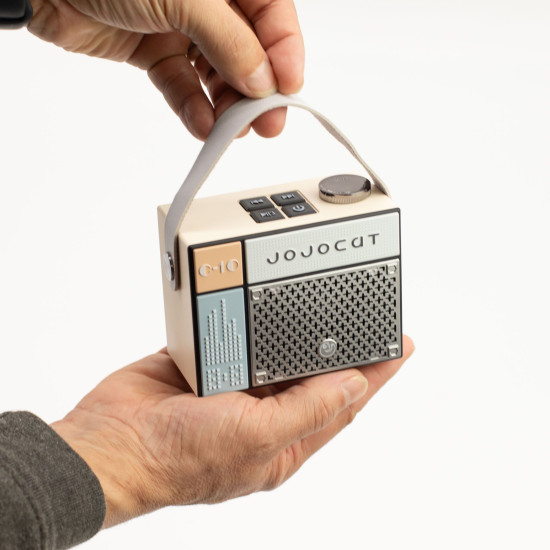 Enceinte radio rétro - Jojocut C10