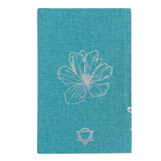 Journal de gratitude bleu avec une touche d'espoir - 120 pages - Je suis reconnaissant(e) pour