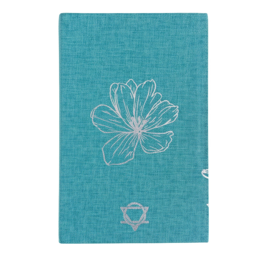 Journal de gratitude bleu avec une touche d'espoir - 120 pages - Je suis reconnaissant(e) pour