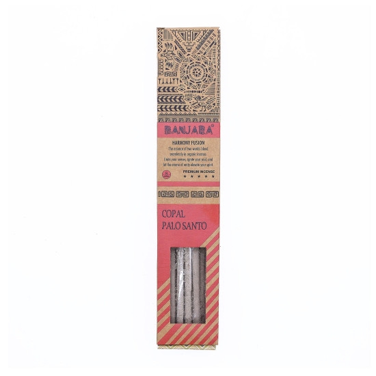 Bâtonnets de fumigation Banjara Palo Santo - Lot de 6 - Boîte