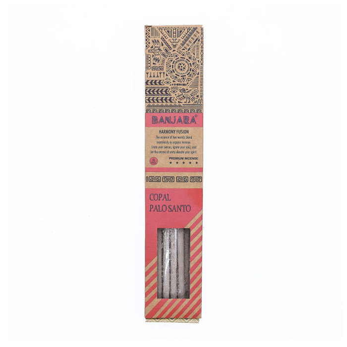 Bâtonnets de fumigation Banjara Palo Santo - Lot de 6 - Boîte