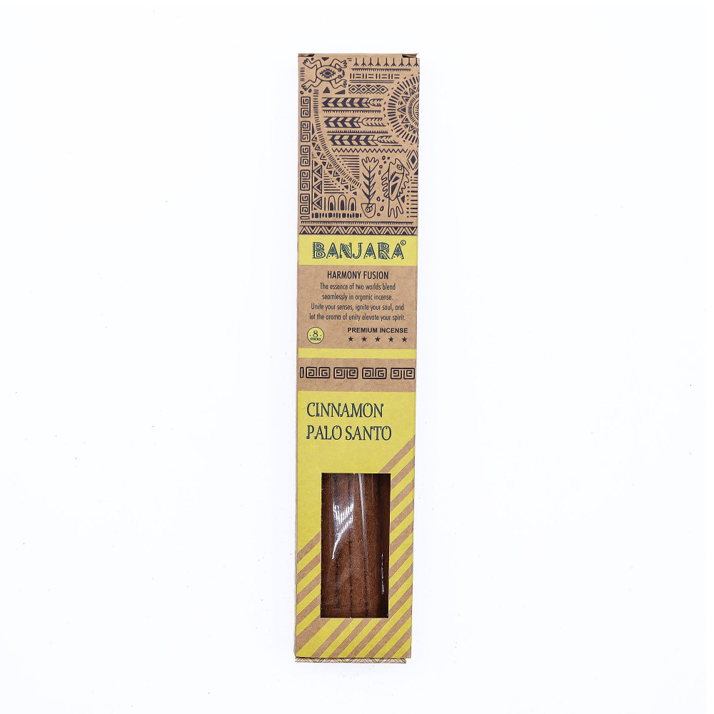 Bâtonnets de fumigation Banjara Palo Santo - Lot de 6 - Boîte
