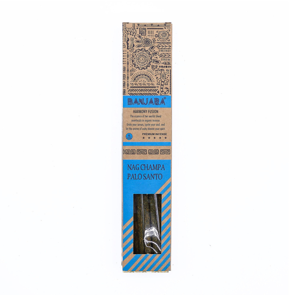 Bâtonnets de fumigation Banjara Palo Santo - Lot de 6 - Boîte
