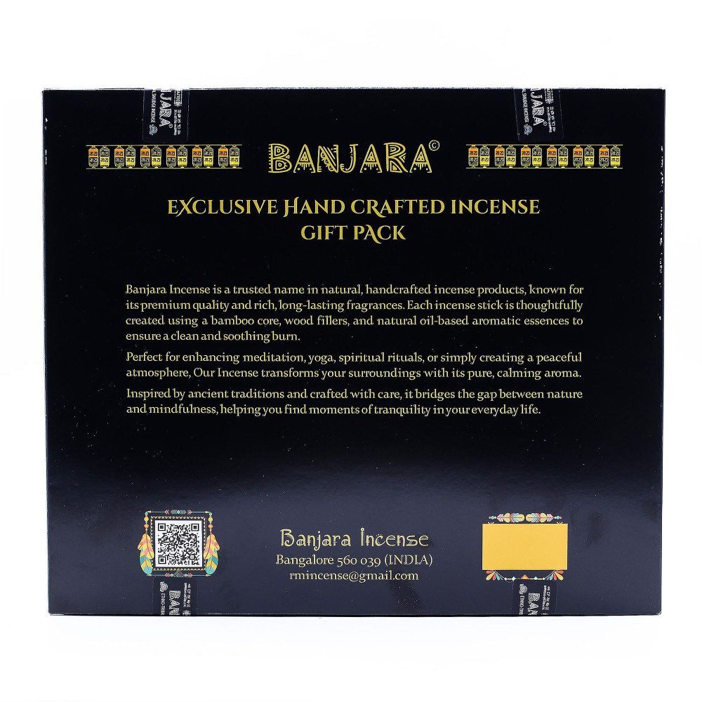 Bâtonnets de fumigation Banjara Palo Santo - Lot de 6 - Boîte
