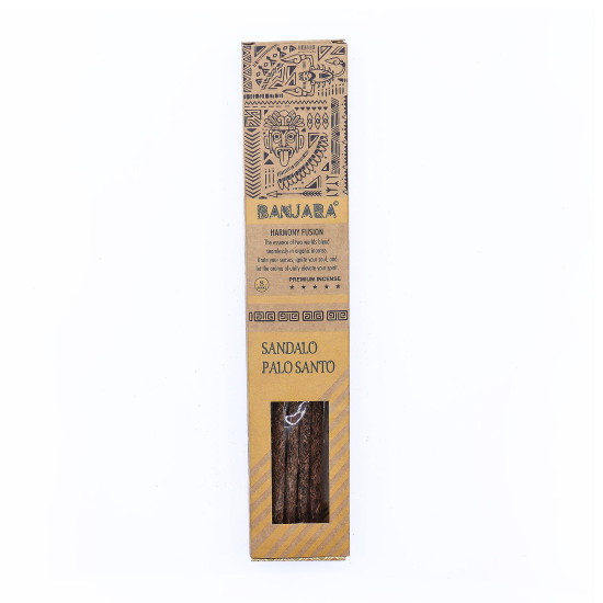Bâtonnets de fumigation Banjara Palo Santo - Lot de 6 - Boîte
