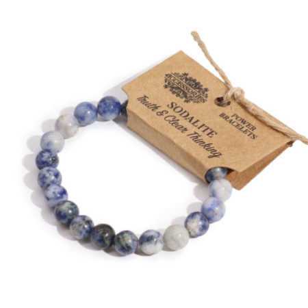 Bracelet de pouvoir - Sodalite