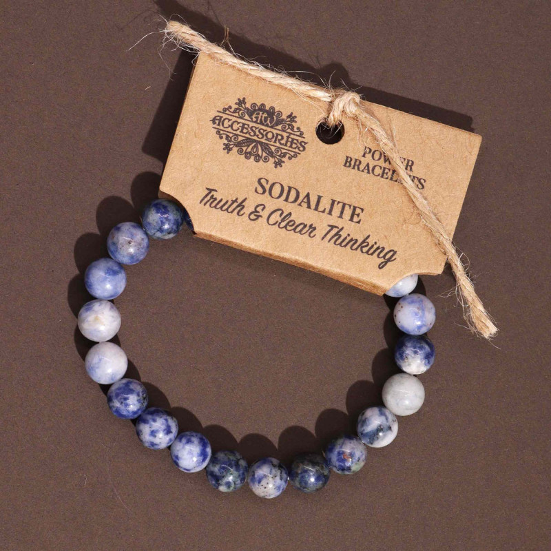 Bracelet de pouvoir - Sodalite