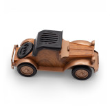 Haut-parleur et support de téléphone pour voiture vintage classique - Bluetooth - 5 watts
