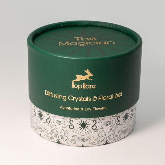 Coffret diffuseur Hop Hare Cristaux et Fleurs - Le Magicien