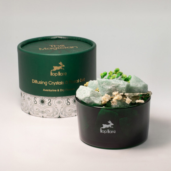 Coffret diffuseur Hop Hare Cristaux et Fleurs - Le Magicien