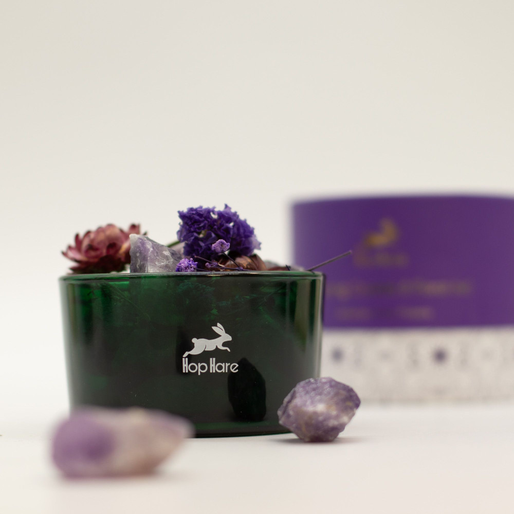 Coffret diffuseur Hop Hare Cristaux et Fleurs - La Lune