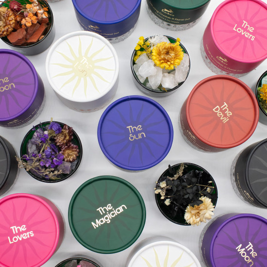 Coffret diffuseur Hop Hare Cristaux et Fleurs - La Lune