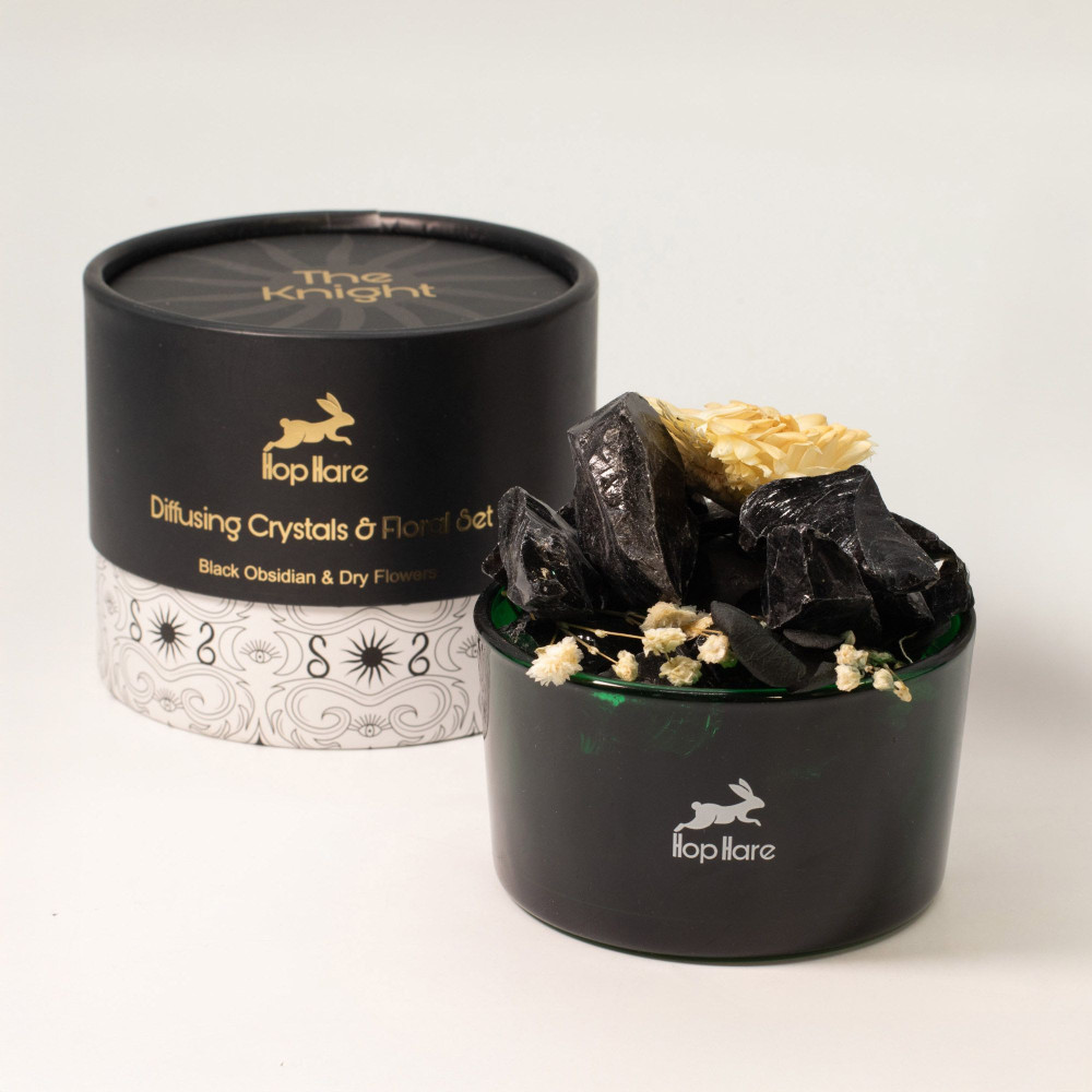 Coffret diffuseur Hop Hare Cristaux et Fleurs - Le Roi
