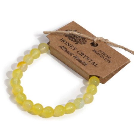 Bracelet de puissance - Cristal de miel