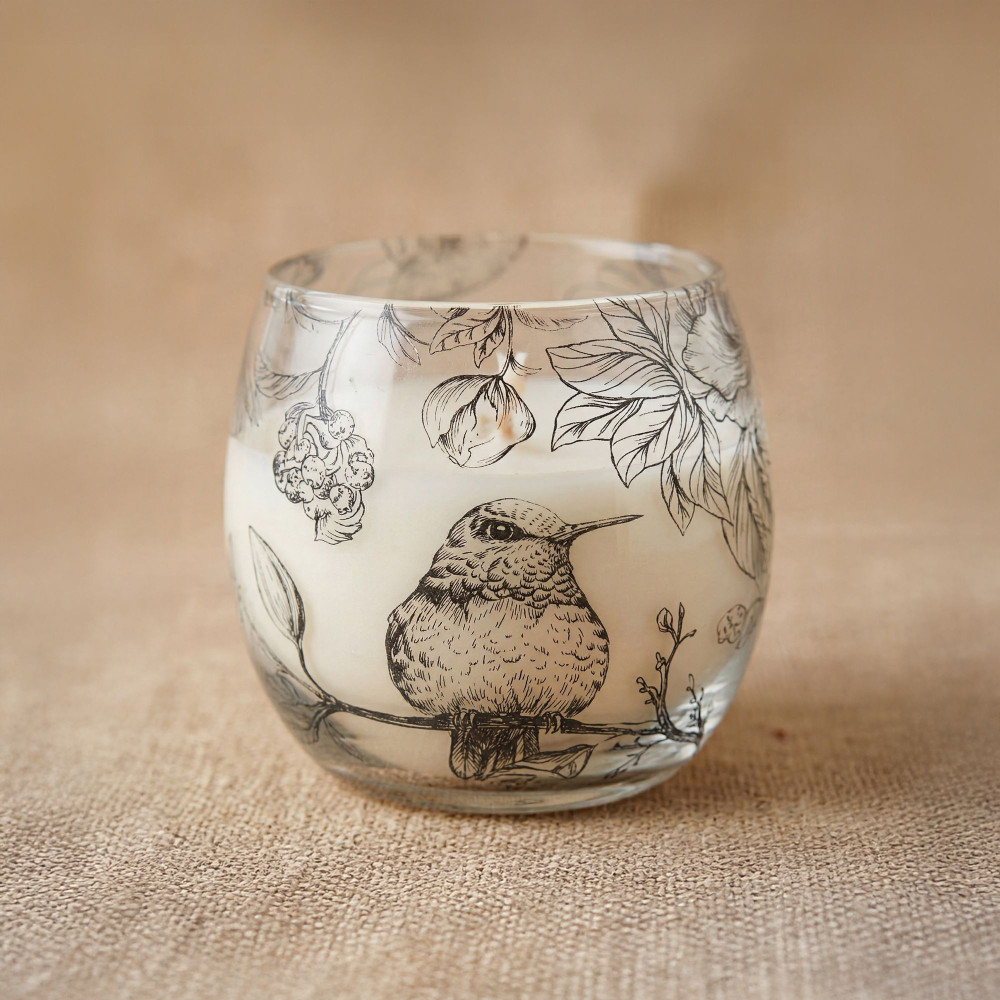 Bougies en petit pot de verre - Tirées à la flamme