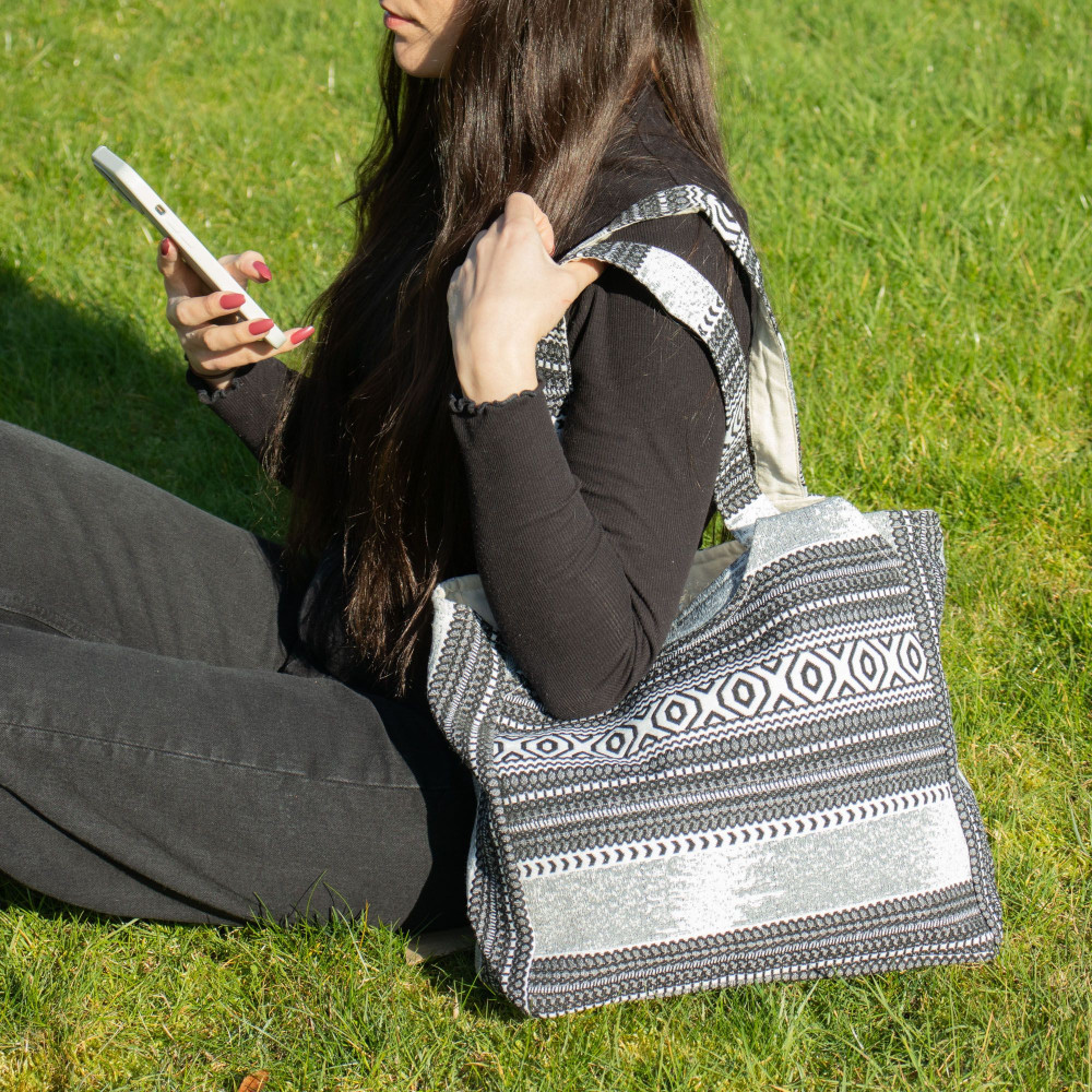 Sacs Jacquard Naturels - Urban Caravan - Sac Wander Muse
