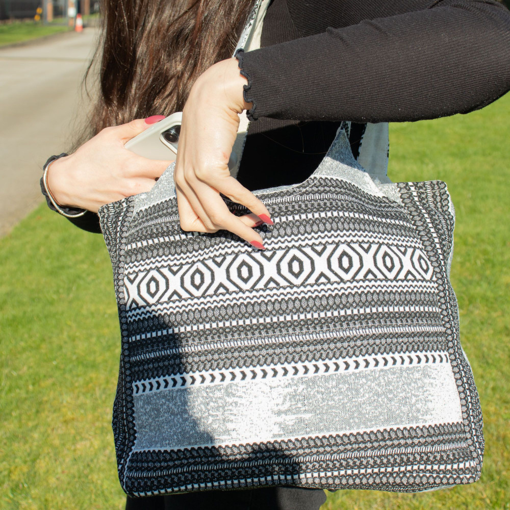 Sacs Jacquard Naturels - Urban Caravan - Sac Wander Muse