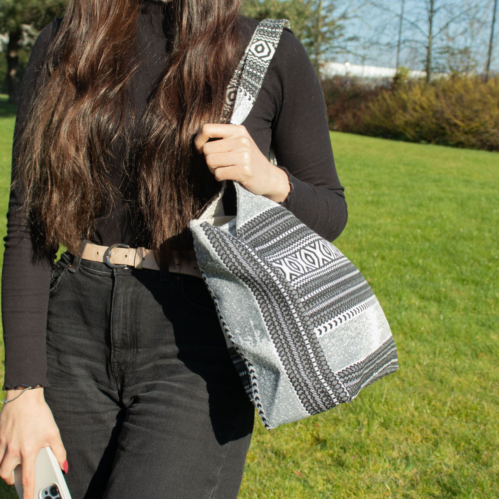 Sacs Jacquard Naturels - Urban Caravan - Sac Wander Muse