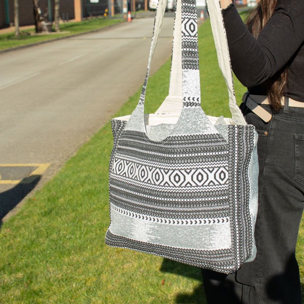 Sacs Jacquard Naturels - Urban Caravan - Sac Wander Muse