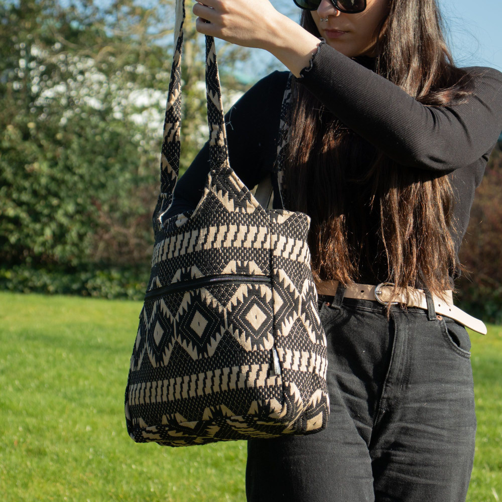 Sacs Jacquard Naturels - Desert Loom - Sac Wander Muse