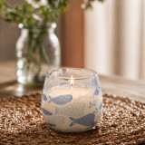 Bougies en petit pot de verre - Brise marine
