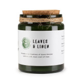 Bougie de soja Greenman Woodwick - Feuilles et Lin