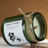Bougie de soja Greenman Woodwick - Zeste des bois