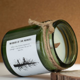 Bougie de soja Greenman Woodwick - Cendres et fumée de bois