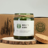 Bougie de soja Greenman Woodwick - Lune du Loup