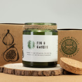 Bougie de soja Greenman Woodwick - Figue écrasée et cassis