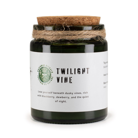 Bougie de soja Greenman Woodwick - Twilight Vine