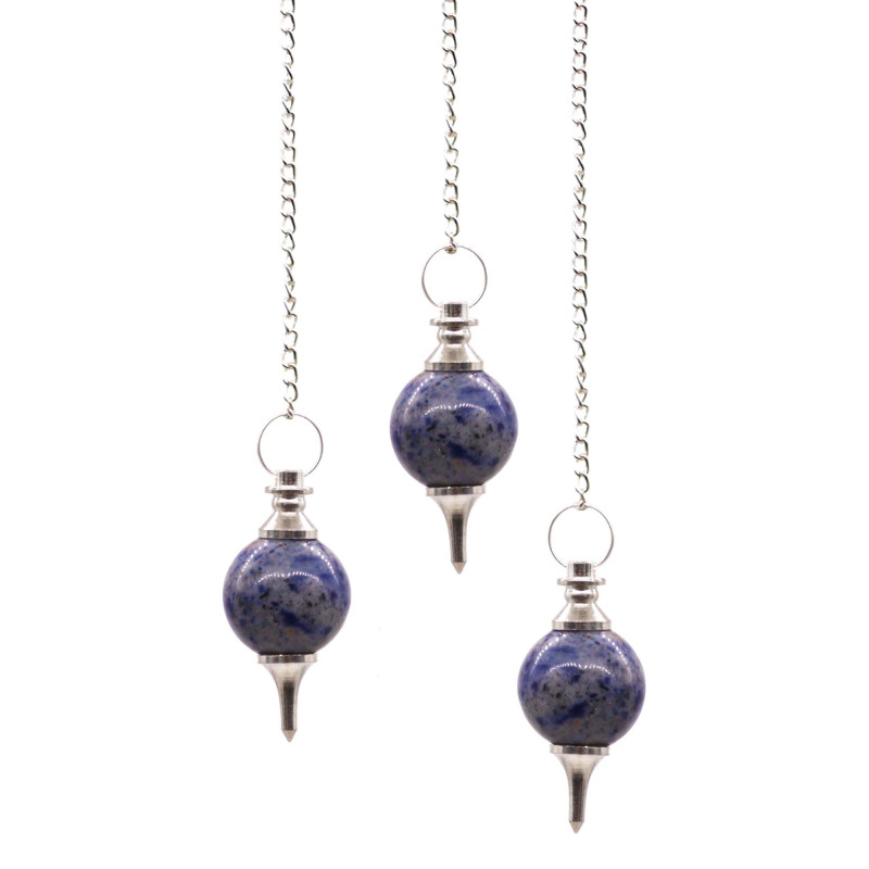 Pendule Sphère - Sodalite