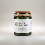 Bougie de soja Greenman Woodwick - Sauge et Menthe