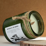 Bougie de soja Greenman Woodwick - Sauge et Menthe