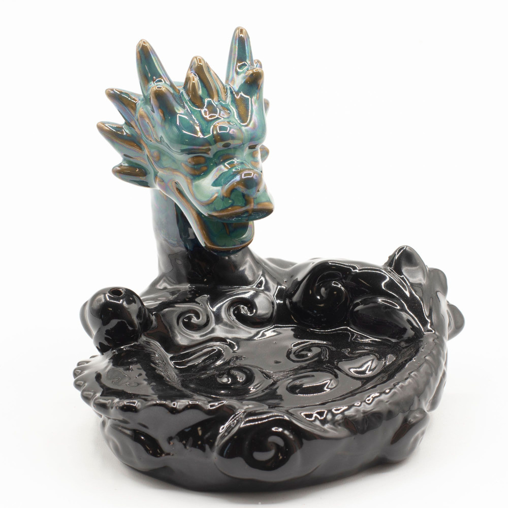 Brûleur d'encens à reflux - Grand bassin Dragon