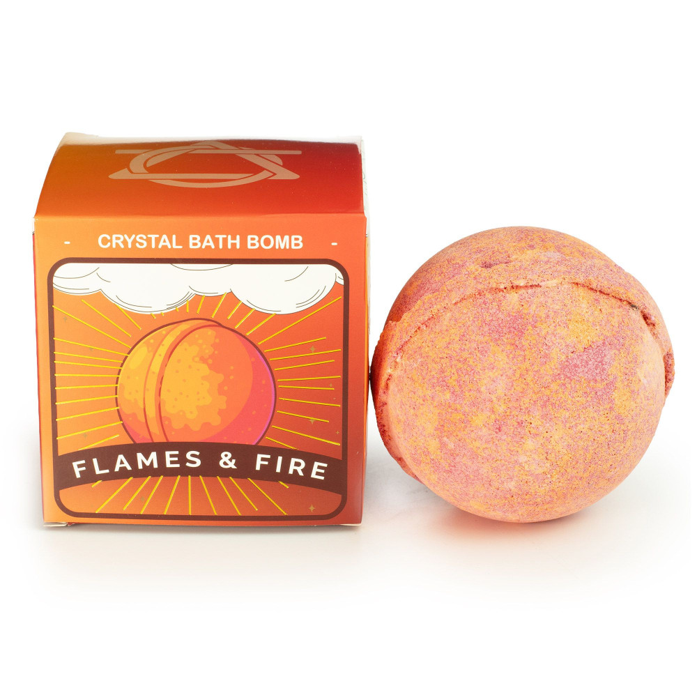 Bombe de bain cristal élémentaire - Feu