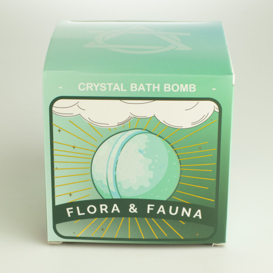 Bombe de bain cristal élémentaire - Terre